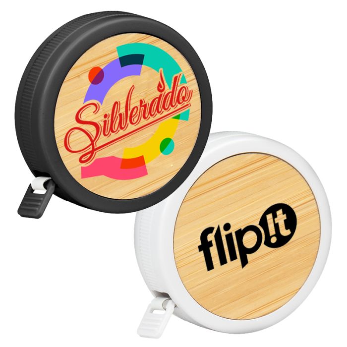 Personalized Bamboo Tape Measures