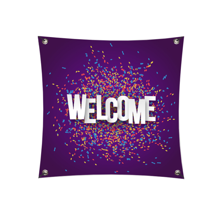 Customized 3' x 3' Vinyl Banners