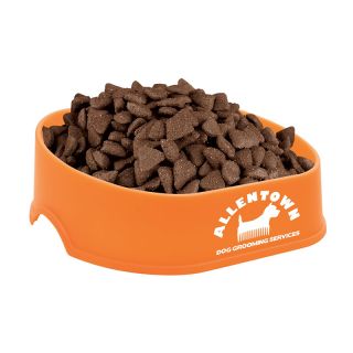 8 Inch Printed Happy Dog Pet Bowls