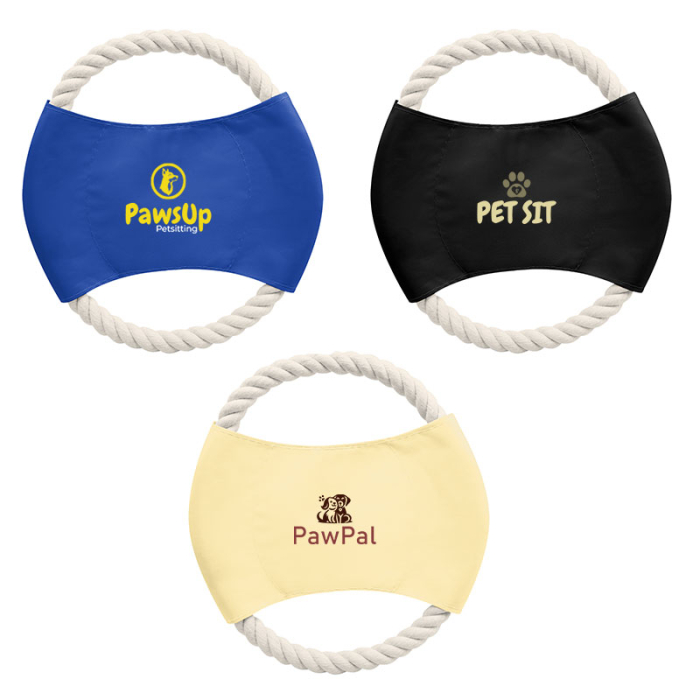 Custom Pet Rope Disc Toys