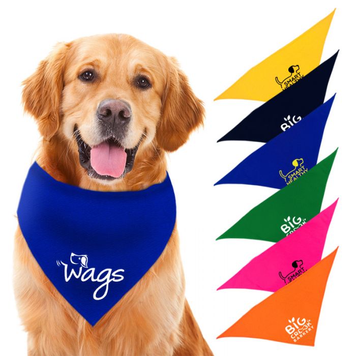 Custom Printed Doggy Bandanas