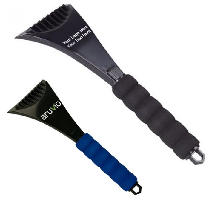Custom Logo Imprinted Foam Handle Ice Scrapers