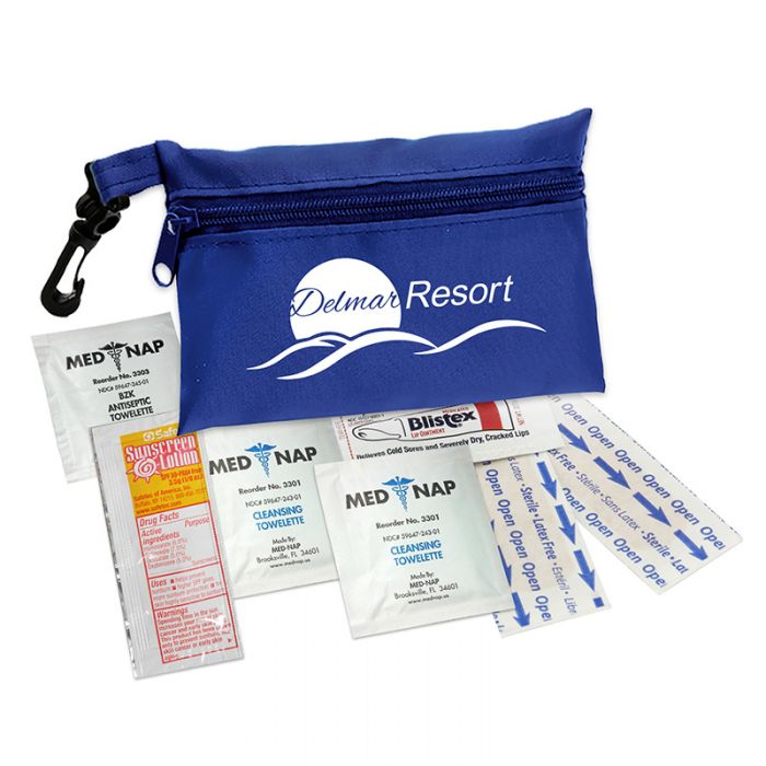 Customized Zipper Tote Sun Kit with Sunblocks