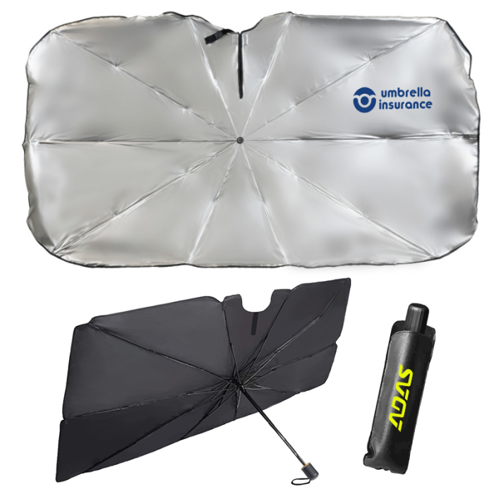 Custom Printed Dashboard Defender UV Car Windshield Umbrellas