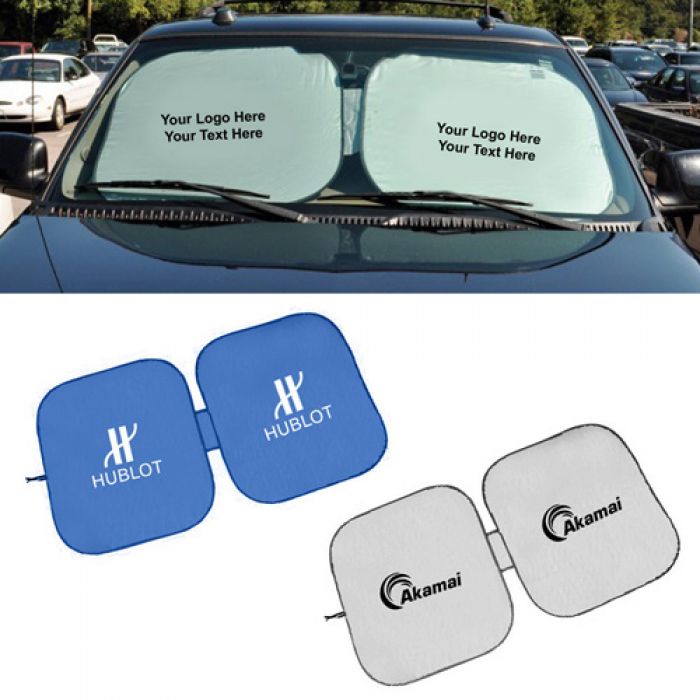 Promotional Square Shaped Car Sun Shades