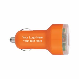 Printed Dual USB Car Chargers