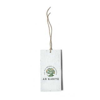Printed Bloomin Seed Paper Product Tags