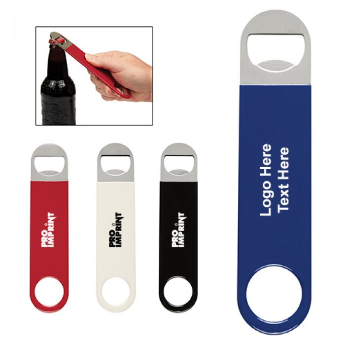 Customized Large Vinyl Coated Stainless Steel Bottle Openers