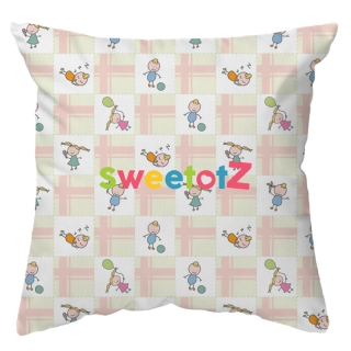 Small Full Color Throw Pillows