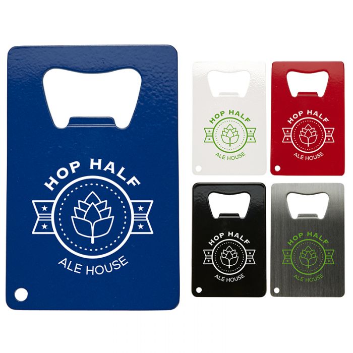 Promotional Stainless Steel Credit Card Shaped Bottle Openers