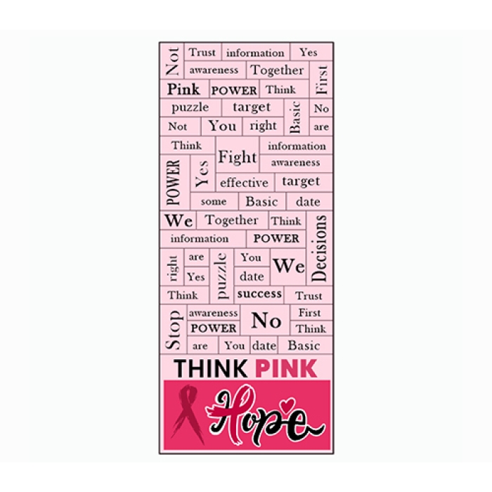 3.5x8.25 Customized Awareness Magna Phrase with Business Card Magnets 20 Mil