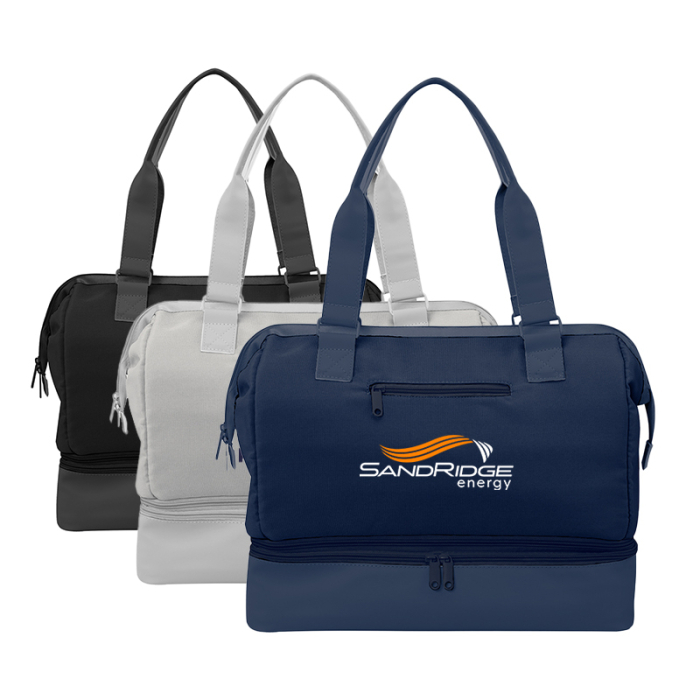 Custom Convertible Laptop Bags with Removable Drop Bottom