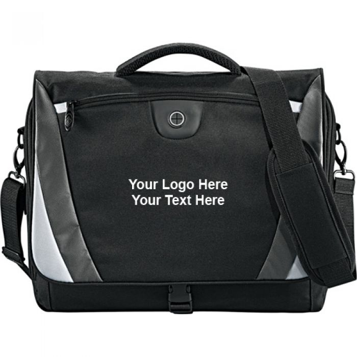 Custom Imprinted Slope Computer Messenger Bags