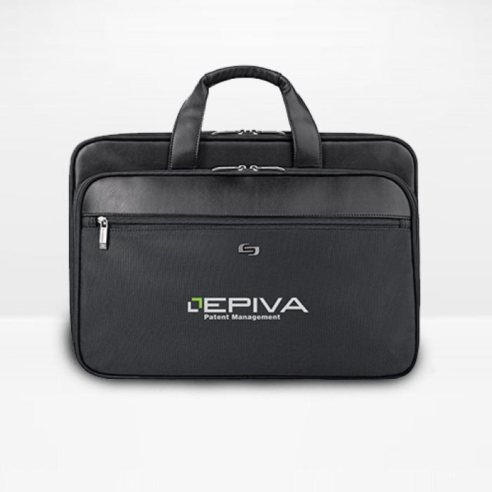 Custom Printed Solo® Paramount Smart Strap® Briefcases