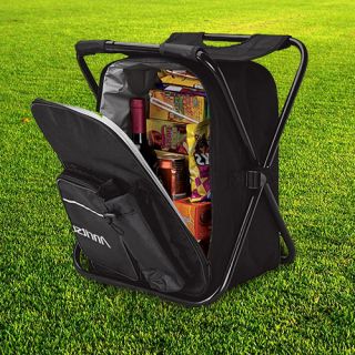 Printed Remington Cooler Backpack Chairs