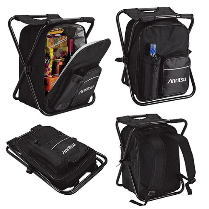 Custom Printed Remington Cooler Backpack Chairs