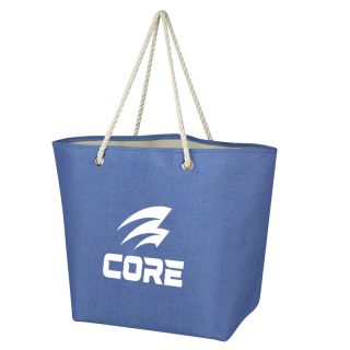 Printed Peddler Jute Tote Bags