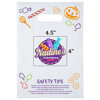 Printed Recyclable Halloween Candy Bags