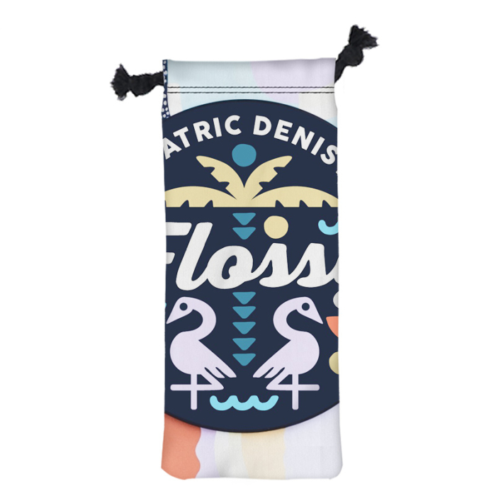 Promotional 6 x 15.5 Inch Wine Drawstring Bags