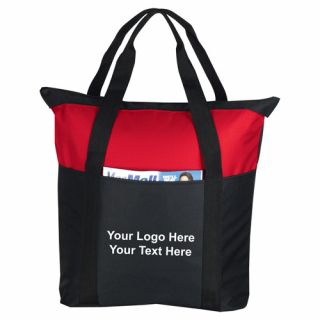 Heavy Duty Zippered Business Tote Bags