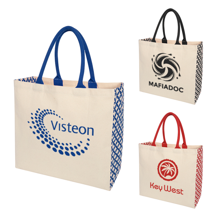 Custom Catalina Cotton Canvas Tote Bags