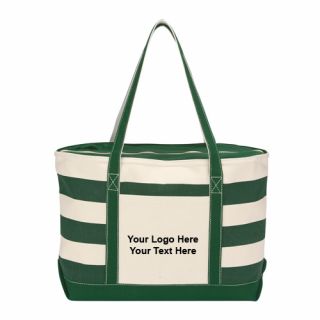 Cotton Canvas Nautical Tote Bags