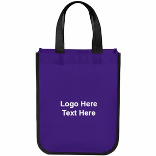 Printed Laminated Small Shopper Tote Bags