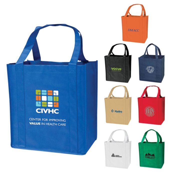 Custom Medium Grocery Tote Bags