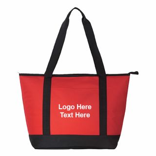 Printed Stay Cool Event Cooler Tote Bags
