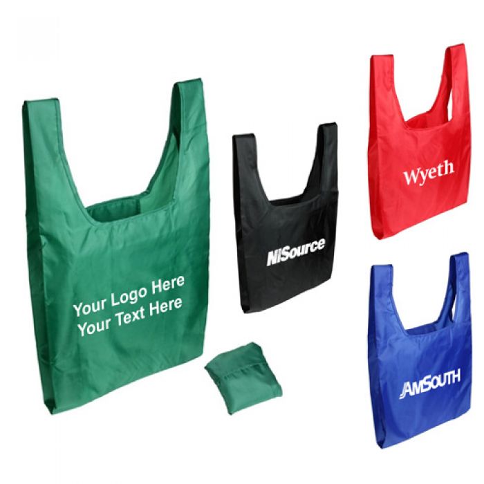 Custom Printed Tide Twister Folding Tote Bags