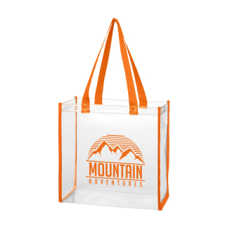 Printed Clear EVA Tote Bags