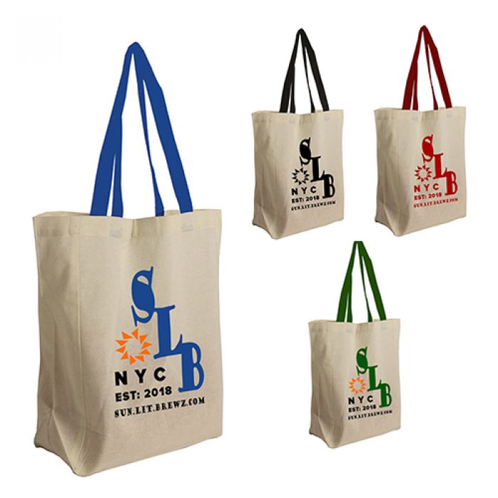 Custom Printed Brunch Cotton Grocery Tote Bags