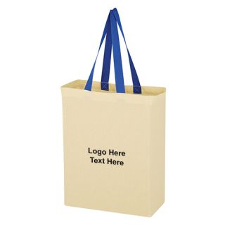 Cotton Canvas Grocery Tote Bags