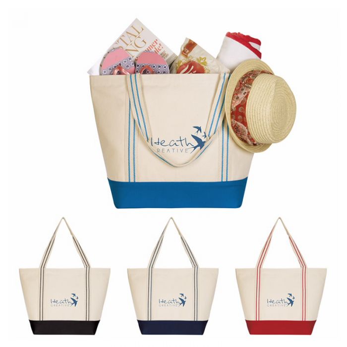 Custom Printed Cotton Travel Totes