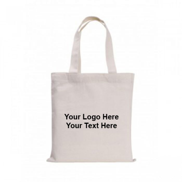 Personalized Natural Mini Economy Tote Bags