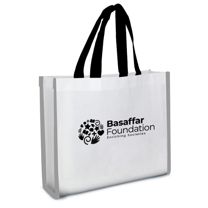Custom Reflective Non-Woven Coloring Tote Bags with Crayons