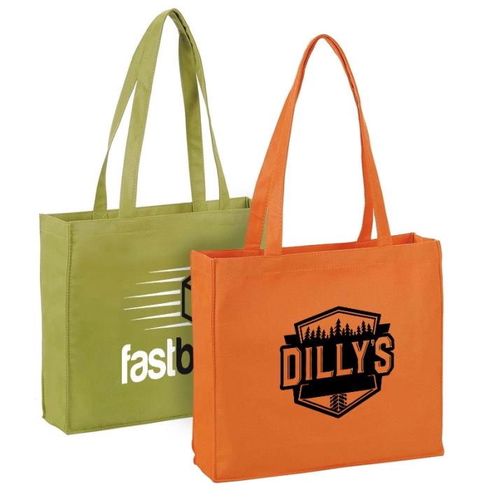 Custom Printed Pinnacle Shopper Tote Bags