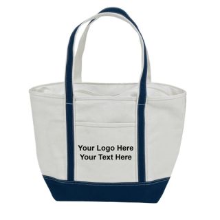 ized Zippered Boat Tote Bags