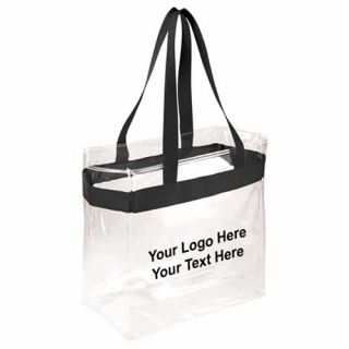 Printed Game Day Clear Stadium Totes Bags