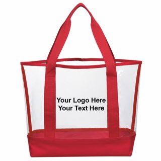 Clear Casual Mesh Tote Bags