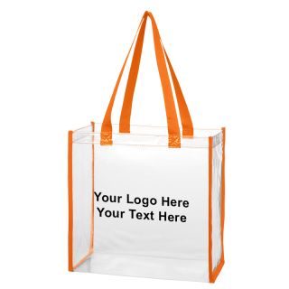 Logo Clear Tote Bags