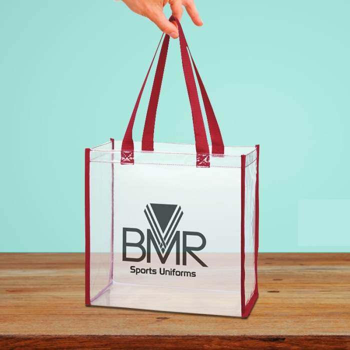 Promotional Logo Clear Tote Bags