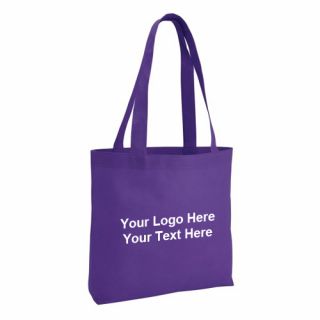 Printed Poly Pro Tote Bags with Gusset