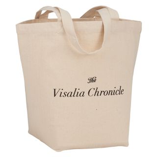 Herringbone Cotton Canvas Grocery Tote Bags