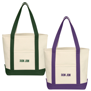 Small Starboard Cotton Canvas Tote Bags with Tackle...