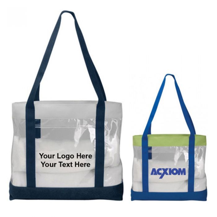 Custom Canal Polyester Tote Bags