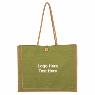 Paradise Jute Tote Bags