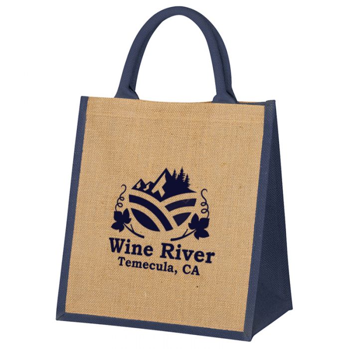Custom Printed Escape Jute Tote Bags