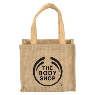 Logo Mini Jute Gift Tote Bags