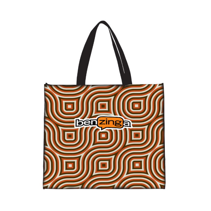 Promotional Laminated NonWoven Landscape Tote Bags